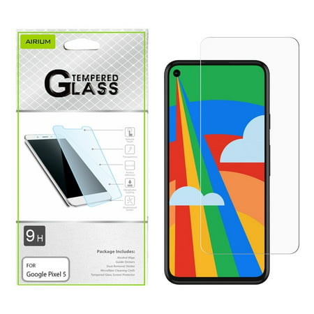 Airium Tempered Glass Screen Protector 2.5d For Google Pixel 5 - Clear For Google Pixel 5 - Clear