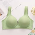 thumbnail image 5 of Puntoco Sujetadores sin aros para mujer, ropa interior de uso diario de talla grande con estampado de mujer, sin aros, 5 of 5