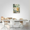 thumbnail image 4 of Farmhouse Floral Wall Art Rustic Flower Pictures Wall Decor Country Painting Canvas Prints Modern Home Artwork Framed Decor for Bathroom Bedroom Living Room 12"x16", 4 of 6