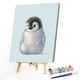 thumbnail image 1 of Cuadros Decorativos Kit de pintura por números DIY pingüino mano aceite arte imagen artesanía decoración del hogar (B2167) Ehuebsd embutido en tela, 1 of 9