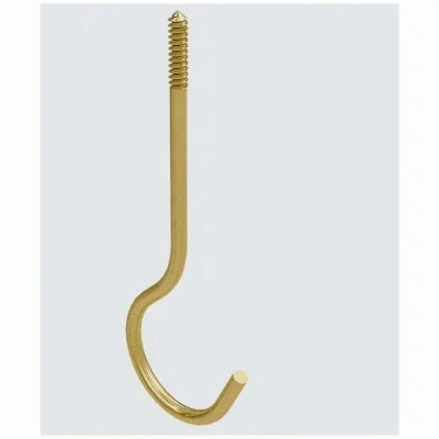6" Brs Ceiling Hook -N275-214
