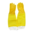 thumbnail image 4 of Guantes de apicultor, suministros profesionales, protección de cuero con mangas largas ventiladas para hombres y mujeres., 4 of 8