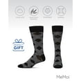 thumbnail image 6 of MeMoi Men's Argyle Bamboo Dress Crew Socks - Mens - Male, 10-13, Black, 6 of 7