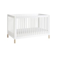 BabyLetto Gelato 4 in 1 Convertible Crib with Conversion Kit in White