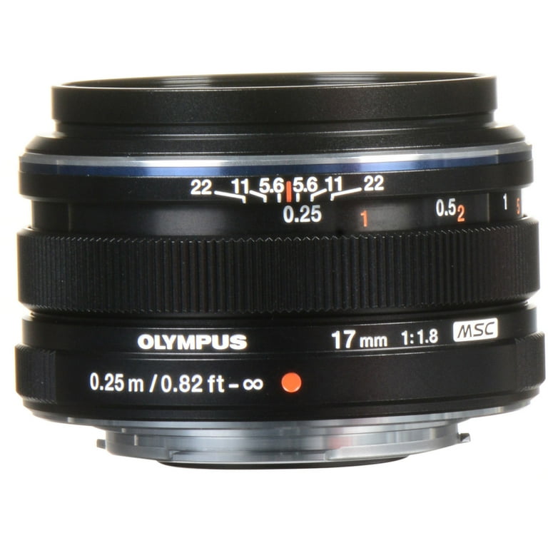 Olympus M.Zuiko Digital 17mm f/1.8 Lens, Black, Wide Aperture Olympus M.Zuiko Digital 17mm f/1.8 Lens, Black, Wide Aperture