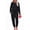Black, variant on UVN Pajama Sets for Women Waffle Knit Lounge Sets Long Sleeve Henley Shirts and Long Pants Sleepwear 2 Piece Pjs Soft Comfy Loungewear with Pockets