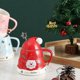 thumbnail image 3 of Christmas coffee mug, ceramic tea cup with stirrer, drinking glass with Christmas pattern, Christmas gift, 3 of 3
