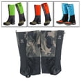 thumbnail image 1 of s de Senderismo para Acampar Al Aire Libre, , Caminar, Mochilero Hombre de Pierna Bota Cubierta de P ño Camuflaje Verde Macarena Polainas para cubrir las piernas, 1 of 8