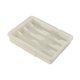 thumbnail image 2 of Organizador de cajones para cubiertos, bandeja expandible de gran capacidad para cocina Blanco, 2 of 9