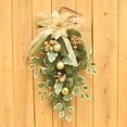 thumbnail image 2 of Guirnalda de botín de de Navidad para colgar en la pared, guirnalda de botín de puerta Artificial, decoración de Navidad para el perfecl Guirnalda para colgar en la puerta, 2 of 6