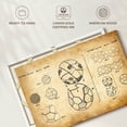 thumbnail image 6 of Elephant Stock Soccer Ball 1985 Patent Wall Art - Horizontal Canvas Wall Art - Living Room Wall Decor - Patent Canvas - Black And Gold Decor - 12" x 8", 6 of 8