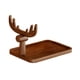 thumbnail image 3 of Portallaves para mesa de entrada Bandeja de madera para llaves Escritorio moderno Multiusos Estable Estilo C, 3 of 9