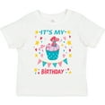 thumbnail image 3 of Inktastic Colorful Cupcake and Confetti Girls 2nd Birthday Boys or Girls Toddler T-Shirt, 3 of 5