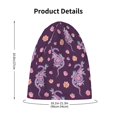 thumbnail image 4 of Rateoe Snake And Flower Kids Beanie Warm Knit Beanie Hats Boys Girls Winter Hat Soft Slouchy Hats for Kids, 4 of 7