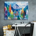 thumbnail image 5 of Epic Graffiti 'Glacier Legacy #5' by Hooshang Khorasani, Canvas Wall Art, 34"x26", 5 of 8
