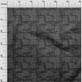 thumbnail image 3 of oneOone Viscose Chiffon Gray Fabric Text Craft Projects Decor Fabric Printed By The Yard 42 Inch Wide, 3 of 5