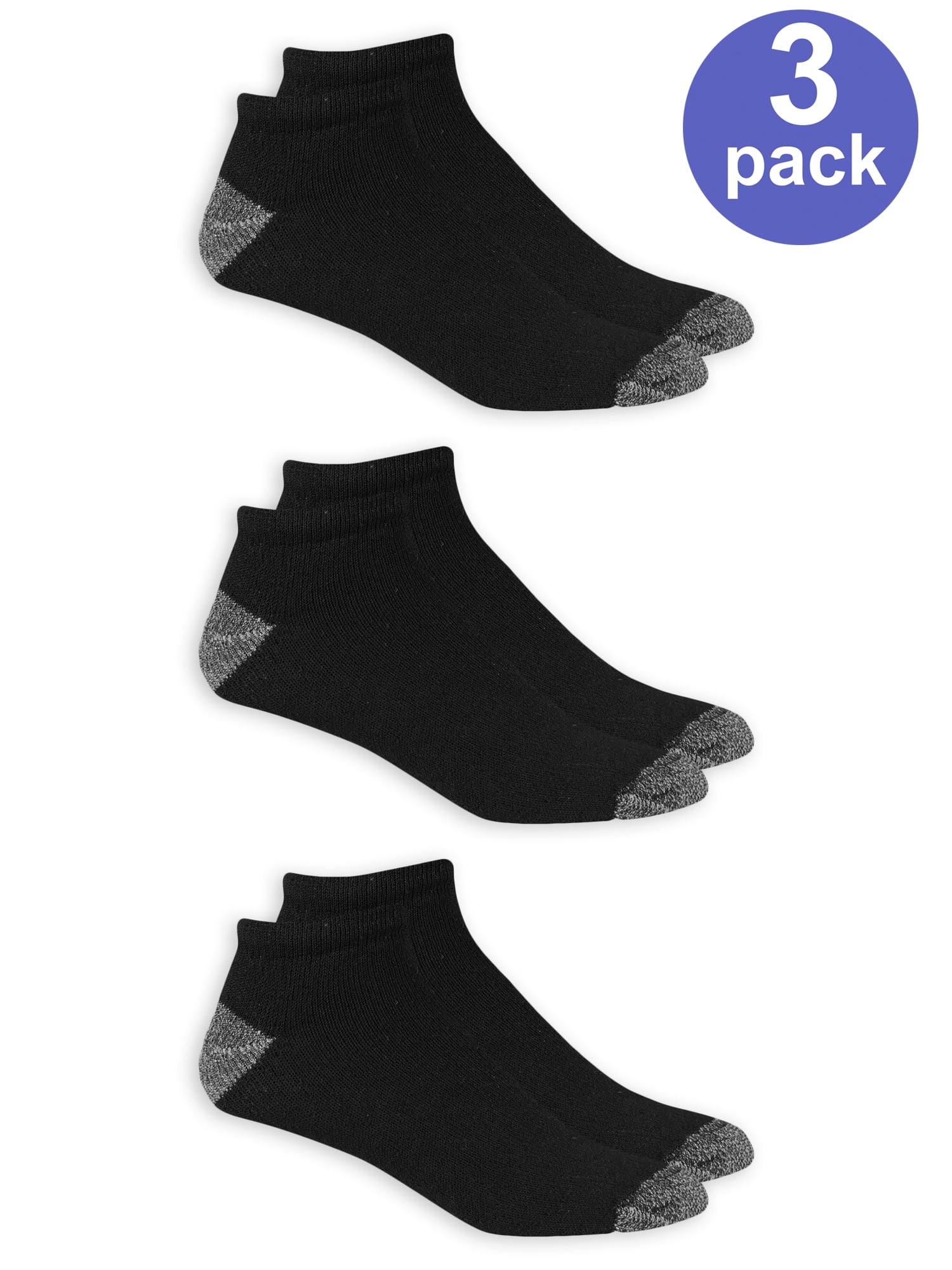Men's Low Cut Socks 3 Pack