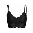thumbnail image 6 of SAYFUT 3 Pieces Women's Floral Lace Tube Top Bandeau Halter Bras Seamless Stretchy Chest Wrap, 6 of 7