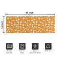 thumbnail image 5 of Yellow Puppy Dog Food Footprints Door Rugs,Washable Non Slip Door Mats Indoor,Decorative Door Mats,Entry Mat Indoor for Entrance,Bedroom,Kitchen,Bathroom,16"x47", 5 of 6