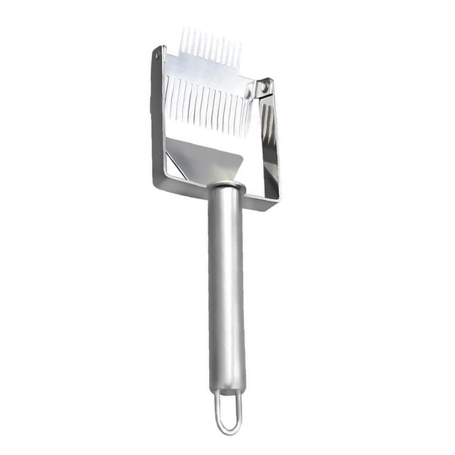 Herramienta para destapar miel multifuncional apicultor raspador de colmena de acero inoxidable tenedor de colmena herramienta profesional de apicultura Inevent HA0641-00B