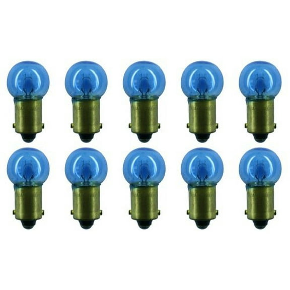 CEC Industries #1895B (Blue) Bulbs, 14 V, 3.78 W, BA9s Base, G-4.5 shape (Box of 10)