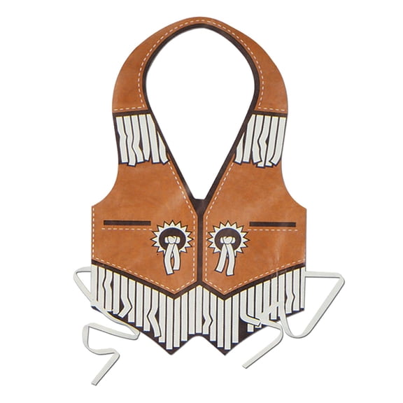 Beistle Full-Size Western Vest 66162