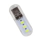 thumbnail image 4 of Tholdsy Luz nocturna 3 LED 3-5V 500mA 200LM 3000K/7000K Casa Computadoras portátiles Banco de energía Adaptador de carga Lámpara de Electrónica Blanco, 4 of 6