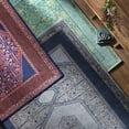 thumbnail image 4 of Hauteloom Breezewood Wool Living Room, Bedroom Area Rug - Traditional - Navy, Blue, Charcoal - 9' x 13', 4 of 9