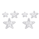 thumbnail image 1 of Moldes Silicona Estrellas Navideñas Molde Fundición para Velas Manualidades DIY (3 Uds), 1 of 5
