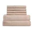 thumbnail image 2 of JML Bedding Twin Bed Sheets Set - 4 Piece Bedding - Brushed Microfiber 100% Polyester - Shrinkage and Fade Resistant - Easy Care (Twin, Beige), 2 of 5