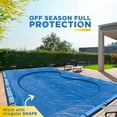 thumbnail image 6 of 20-Ft x 40-Ft Pool Cover for Inground Pools - Premium Inground Winter Cover, Extra Thick Material and Durable Design, Cold and UV-Resistance, Easy Installation, Royal Blue, 6 of 7