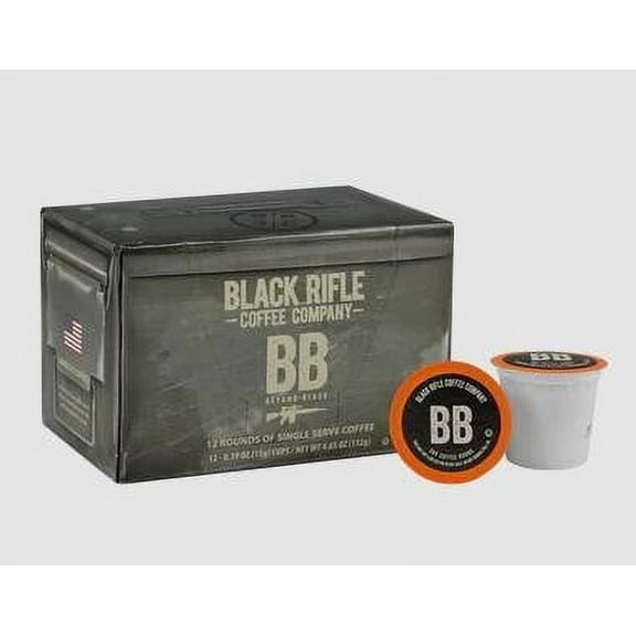 Black Rifle Coffee Rounds (Beyond Black (Dark Roast), 12 Count)
