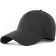 thumbnail image 1 of LinYooLi Unisex Baseball Cap Classic Plain Adjustable Baseball Cap Breathable Hats for Women Men, 1 of 5