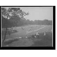 thumbnail image 2 of Historic Framed Print, The Tennis courts, Central Park, New York, 17-7/8" x 21-7/8", 2 of 9