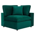 thumbnail image 4 of Modway Commix Down Filled Overstuffed Performance Velvet Loveseat in Green, 4 of 8