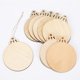 thumbnail image 2 of Recortes de madera para manualidades con agujeros, adornos de madera pintura sin terminar artesanías de madera kaili Sencillez, 2 of 4