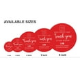 thumbnail image 3 of Printtoo Label Stickers for Small Business -50 RoundCustom Vinyl Waterproof Stickers -Personalized Labels for Handmade, Brand Stickers -Red, 6x6 Inches, 3 of 6