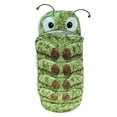 thumbnail image 2 of EBCUE Adorable Sleeping Bag for Adults Lightweight Backpacking 30*75 Inch Suitable for Camping Hiking Travel Indoor Use Machine Washable Warm & Comfortable Caterpillars Shape Green, 2 of 5