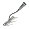 thumbnail image 3 of figatia Garden Rake Lawn Loosening Practical Sturdy Versatile Heavy Duty Hand Tool for Gardening Outdoor Homeowners Yard Cultivating 7, 3 of 8