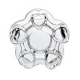 thumbnail image 1 of 1 base de tetera de cristal., 1 of 3