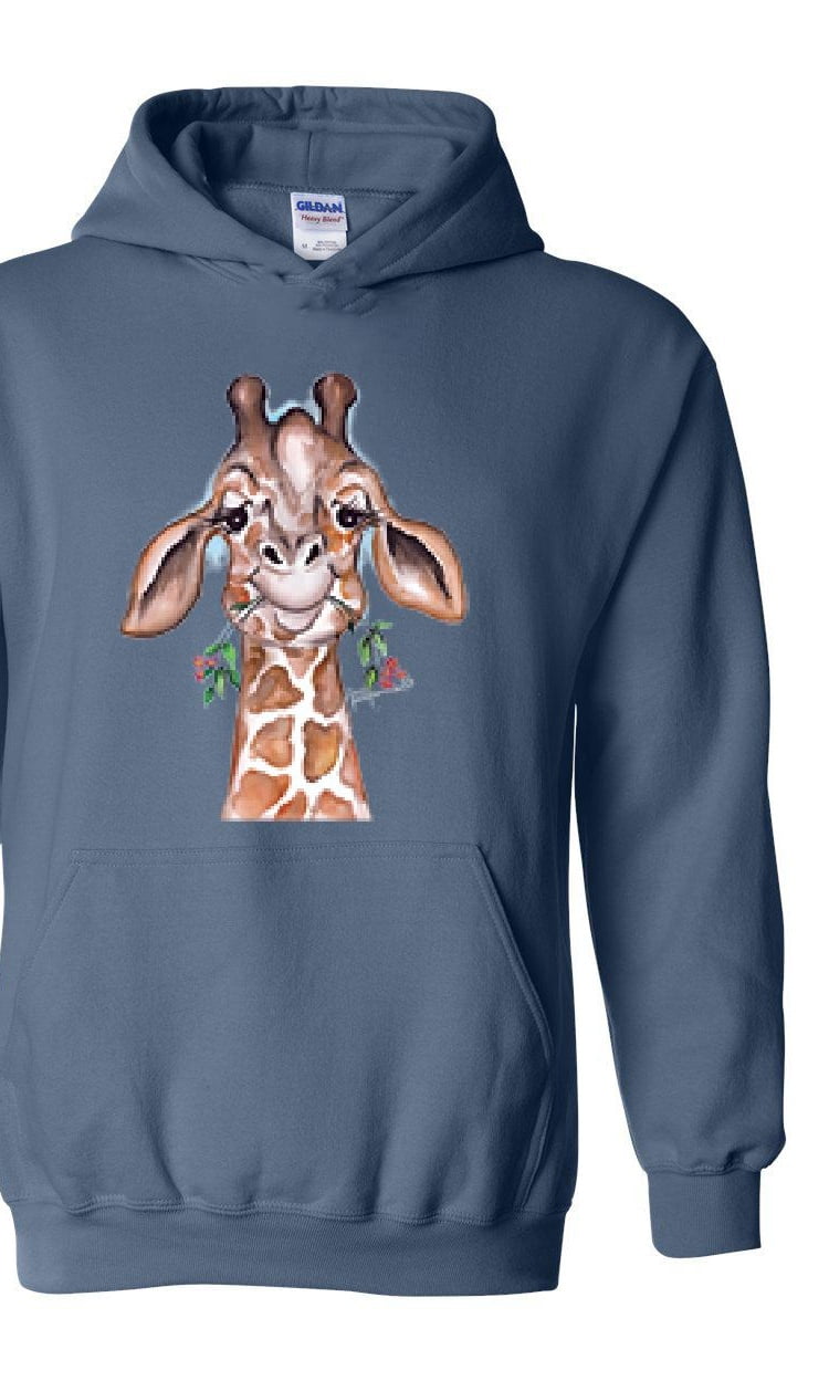 IWPF - Unisex Giraffe Hoodie Sweatshirt - Walmart.com - Walmart.com