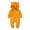 Orange, variant on Children's One-piece Jumpsuit - Toddler Boys Girls Long Sleeve Solid Fall Winter Rompers Kids Jumpsuits Winter Clothing for Kids