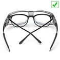 thumbnail image 4 of LVIOE Fit Over Blue Light Blocking Glasses and Computer Eyewear- Wear Over Prescription Glasses/ Reading Glasses/ RX Glasses, 4 of 10