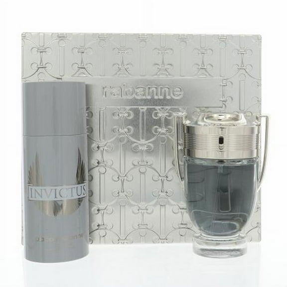 Invictus by Paco Rabanne Gift Set -- 3.4 oz Eau De Toilette Spray   5.1 oz Deodorant Spray