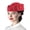 Red, variant on Vintage Felt Beret Hat for Women Lace Embroidery Derby Church Cap Artist Hat
