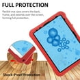 thumbnail image 6 of GSFY Case Compatible with iPad Air 11 inch M3 2025 / M2 2024, iPad Air 10.9 4th&5th Gen 2022/2020, Light EVA 360° 3D Butterfly Kickstand Shockproof Case Cover with Pencil Holder, Red BTFLY, 6 of 7