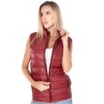 thumbnail image 1 of Chaleco Ligero Para Dama, Acolchonado Cuello alto, Ligero, Con Cremallera, Chaleco Basico Puffer Acolchado Para Dama, 1 of 5