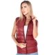 thumbnail image 1 of Chaleco Ligero Para Dama, Acolchonado Cuello alto, Ligero, Con Cremallera, Chaleco Basico Puffer Acolchado Para Dama, 1 of 5