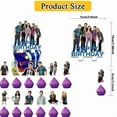 thumbnail image 4 of 32 Pcs For iCarly Party Decoration Set – Includes Backdrop, 18 Balloons, and 13 Cupcake Toppers for Themed Celebrations, 4 of 5