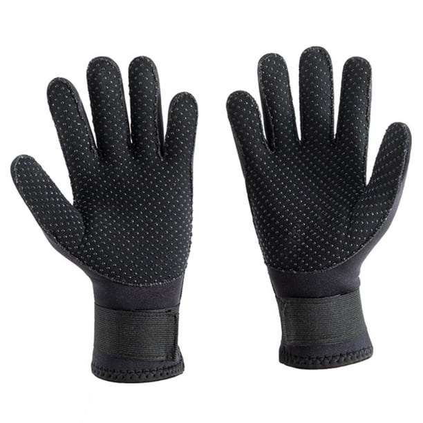 1 par de guantes de neopreno de 3 mm unisex antideslizantes guantes de traje de buceo térmicos resistentes a puñaladas guantes resistentes al desgaste para buceo snorkel pesca submarina